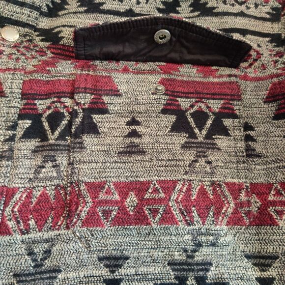 Duluth Trading Co Tucson Jacket Mens XL Relaxed Fit Southwestern Aztec Snap - Picture 6 of 15